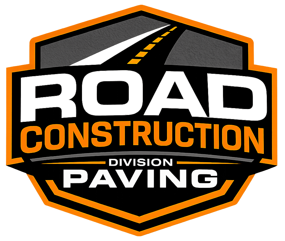 RCD Paving Road Construction Division Logo